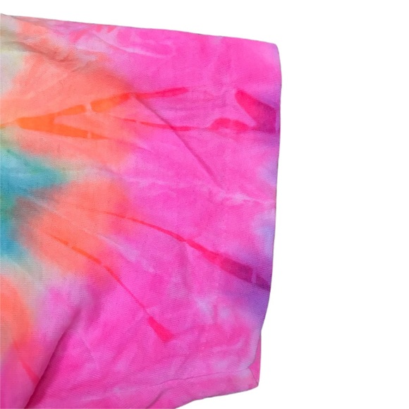 Vintage Screen Stars Tie Dye T-Shirt 90s Tagged Sz XL Fits Smaller Single Stitch - Picture 8 of 9